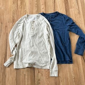 Bundle 2 100% cotton Henley shorts - XL men’s